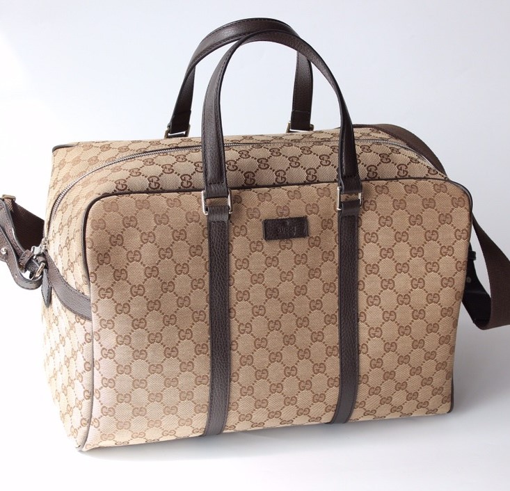 구찌 캔버스 보스턴 백 40cm