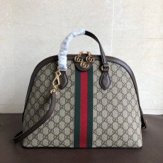 구찌 오피디아 탑 핸들 숄더백 미듐 23.5cm