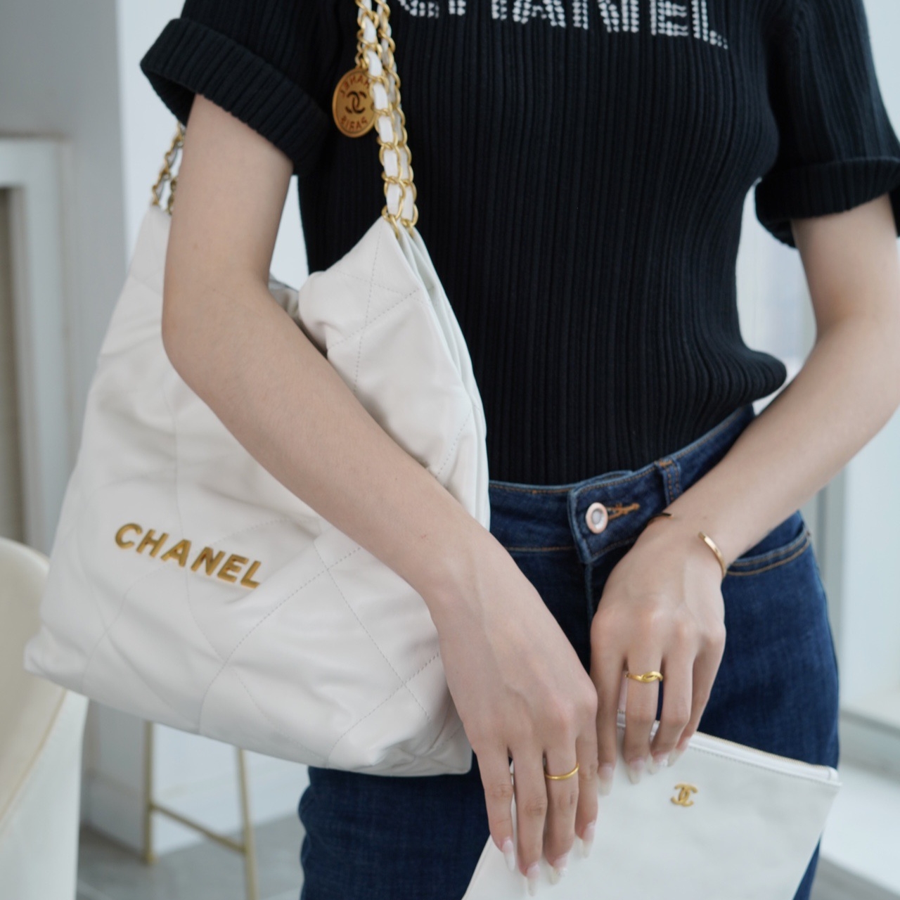 샤넬 22백 스몰/미듐/라지 (팬더 공장)