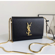 입생로랑 케이트 그레인 파우더 숄더백