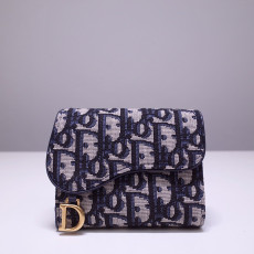 디올 오블리크 반지갑