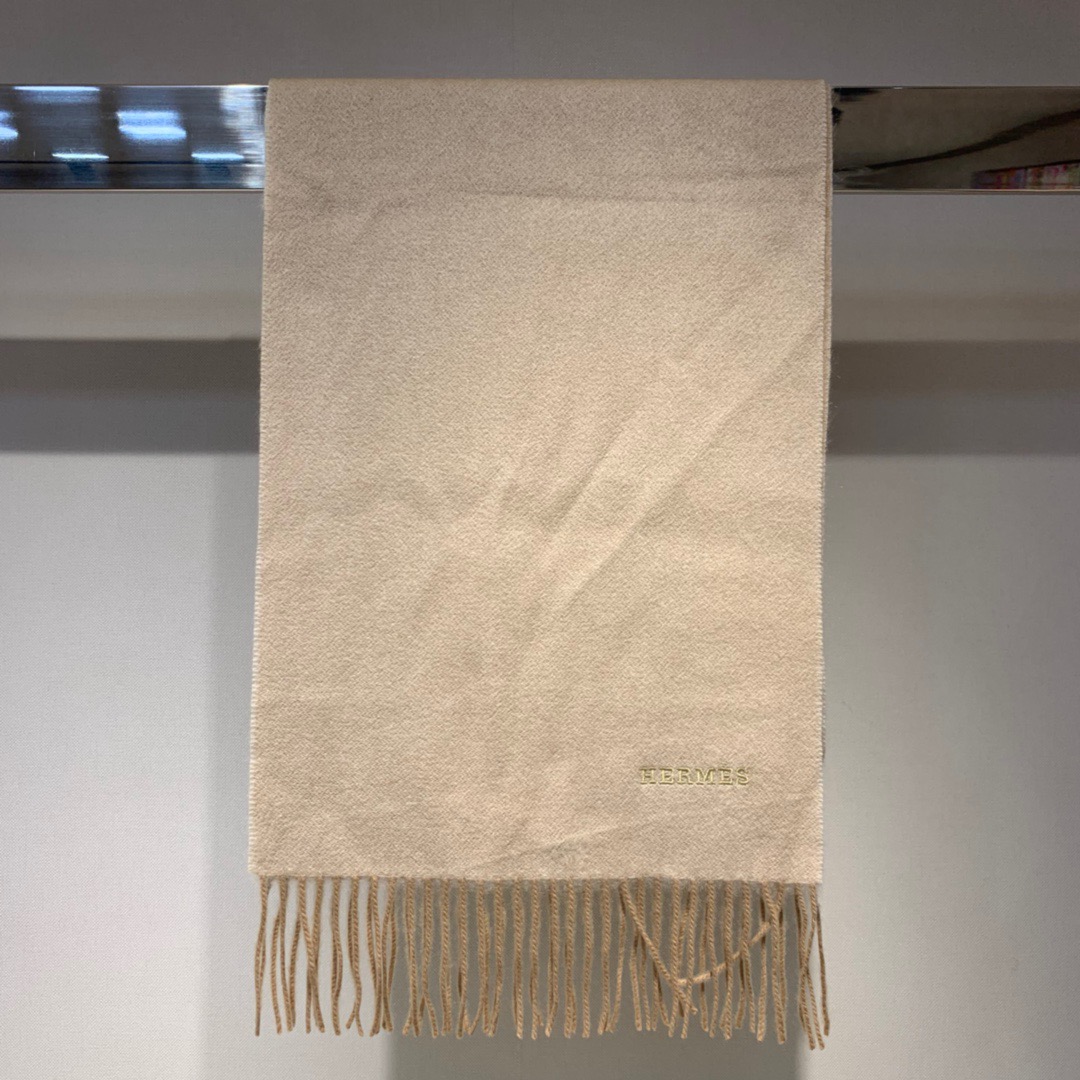 에르메스 울 100% 목도리 머플러