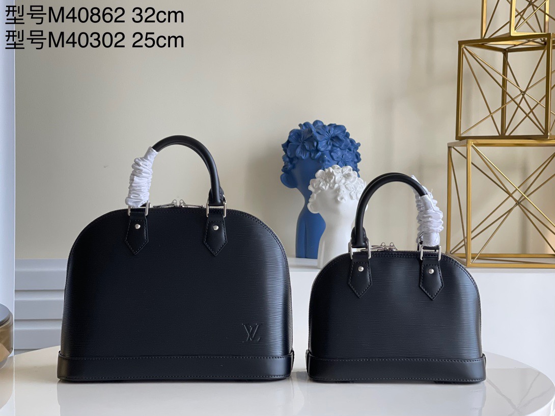 루이비통 알마 BB, PM 에삐 블랙