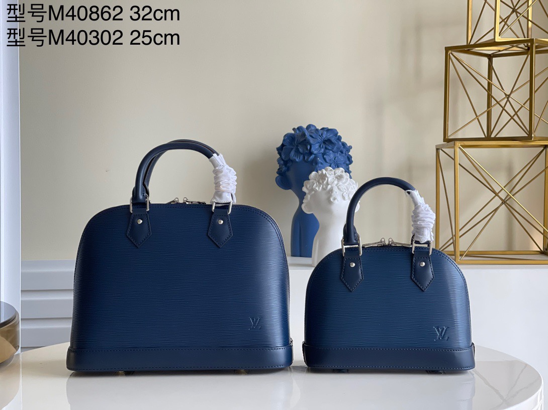 루이비통 알마 BB, PM 에삐 네이비