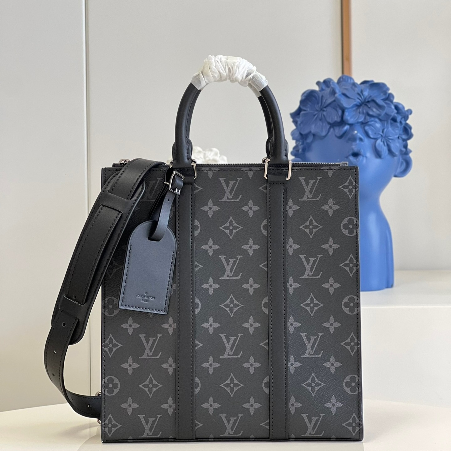 루이비통 삭 플라 크로스 토트백