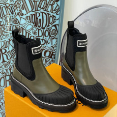 루이비통 보부르 앵클 부츠