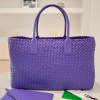 보테가베네타 까바백 라지 45cm 바이올렛 퍼플