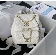 샤넬 듀마 백팩 투포켓 스몰, 미듐 