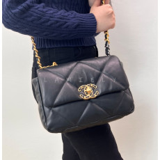 샤넬 19백 램스킨 블랙 스몰, 미듐 (국내배송)