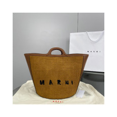 마르니 라탄백 트로피칼리아 빅사이즈 라피아백