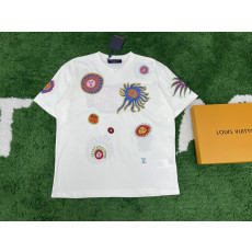 루이비통 LV x YK 페이스 반팔 티셔츠