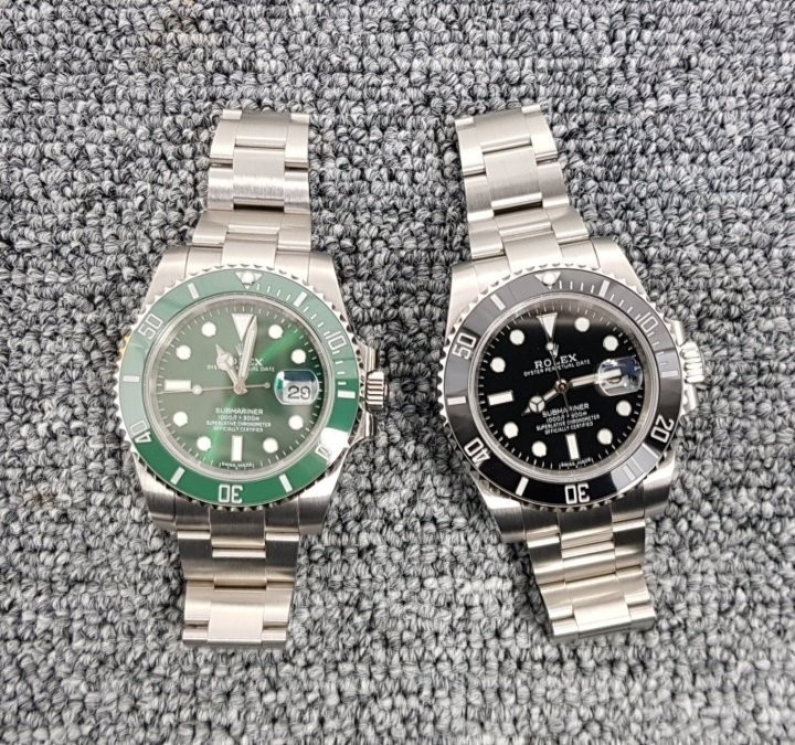 롤렉스 서브마리너 40mm 116610 A2836 흑판, 녹판 풀구성 (국내배송)