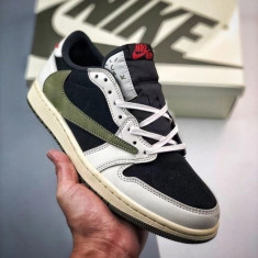 나이키 X 트레비스 스캇 X 에어조던 로우 미디움 올리브