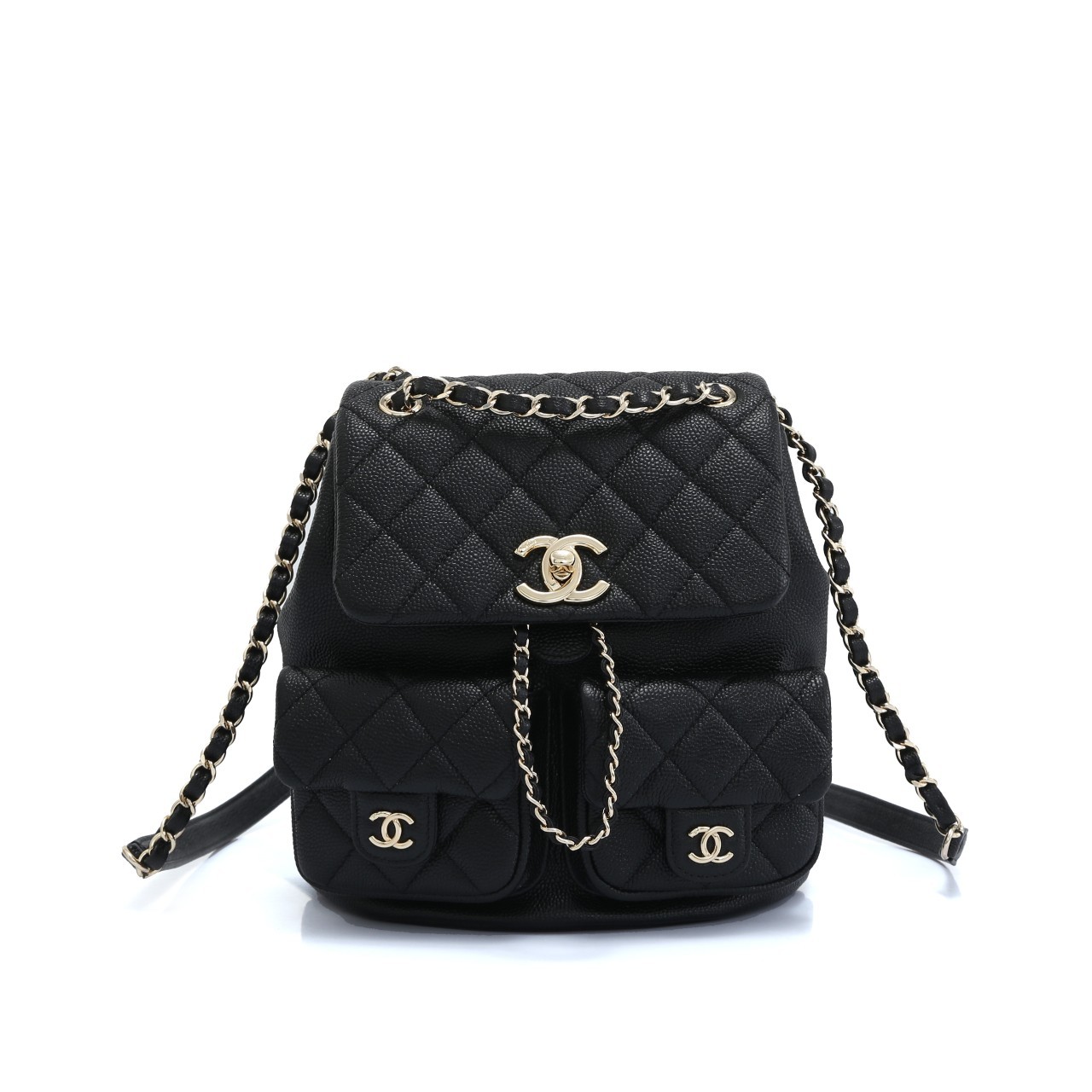 샤넬 듀마 백팩 투포켓 미듐 (국내배송)