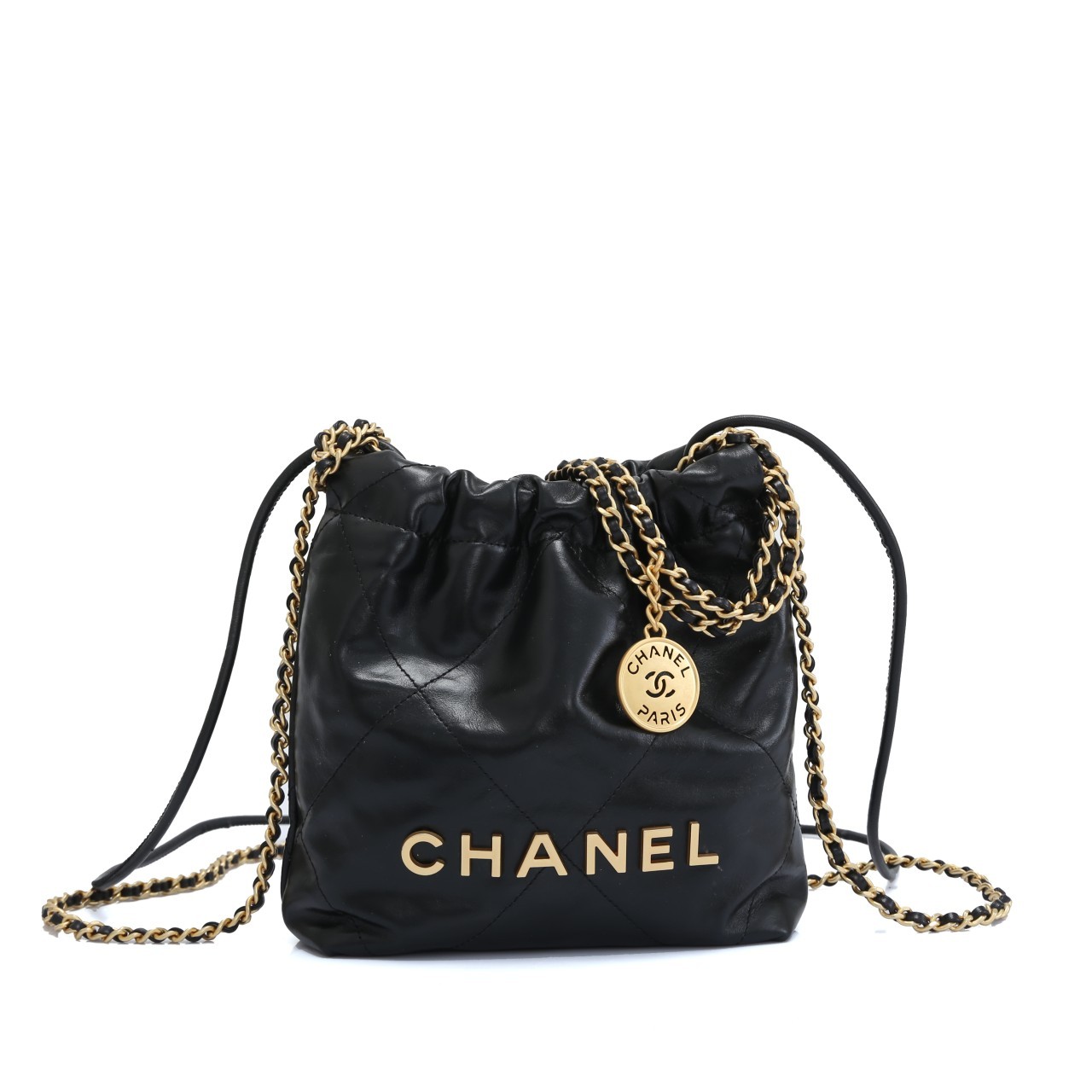 샤넬 22백 미니 카프스킨 팬더 공장 (국내배송)