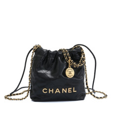 샤넬 22백 미니 카프스킨 팬더 공장 (국내배송)