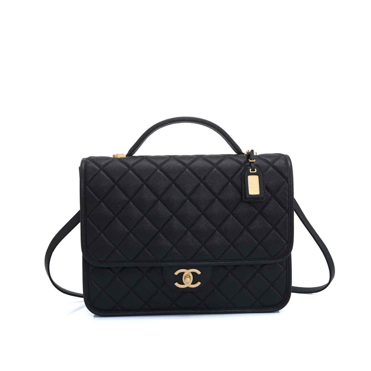 샤넬 카프스킨 cc로고 라지 백팩 (국내배송)