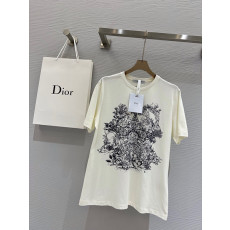 디올 로고 반팔