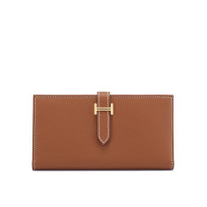 에르메스 베안 장지갑 앱송 골드