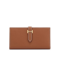 에르메스 베안 장지갑 앱송 골드