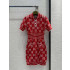 구찌 자카드 원피스 드레스
