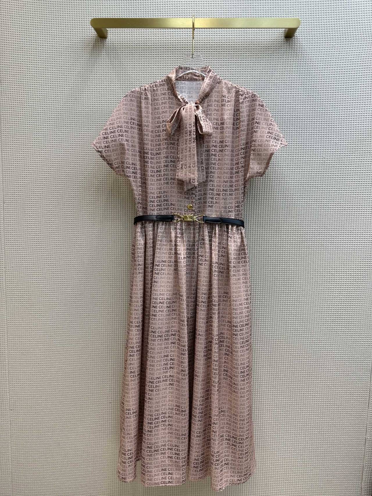 셀린 트리오페 리본 원피스 (벨트포함)