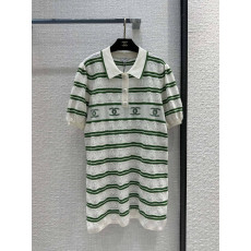 샤넬 스트라이프 원피스