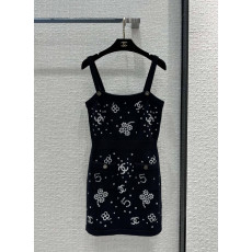 샤넬 울 니트 원피스