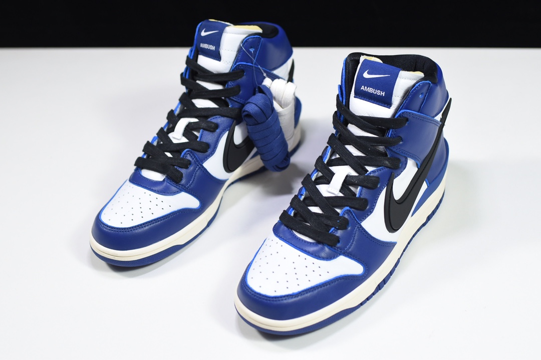 LC 나이키 X 엠부쉬 덩크 하이 딥 로얄 블루 DEEP ROYAL BLUE CU7544-400