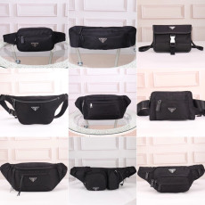 프라다 나일론 메신저백 힙색 9종