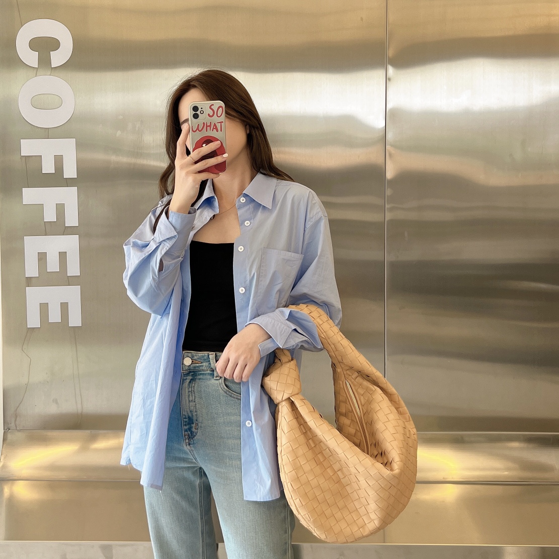 보테가베네타 조디백 스몰, 라지(클래식)