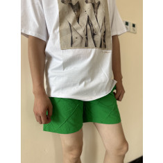 보테가베네타 그린 태피터 스윔 쇼츠 반바지