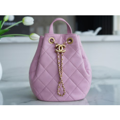 샤넬 탑핸들 버킷 백팩