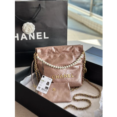 [23s] 샤넬 22백 미니 진주 (팬더 공장)