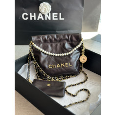 [23s] 샤넬 22백 미니 진주 (팬더 공장)