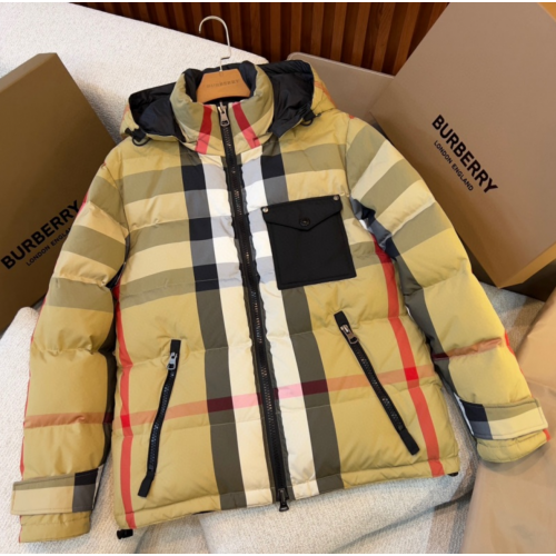 버버리 리버시블 이그재저레이트 체크 패딩 (남녀공용)