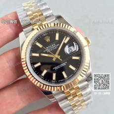 롤렉스 데이저스트(스터드 스케일 블랙판)126333