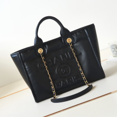 샤넬 23B 고트스킨가죽 라지 토트백 도빌백 스몰