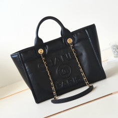 샤넬 23B 고트스킨가죽 라지 토트백 도빌백 스몰