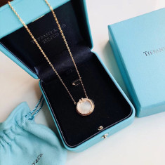 티파니앤코 써클 펜던드 18k도금+실버 