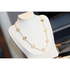 반클리프 알함브라 롱 목걸이 925실버