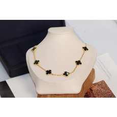 반클리프 알함브라 롱 목걸이 925실버