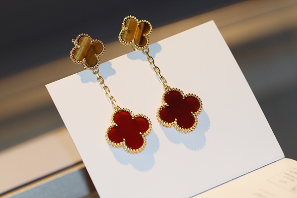 반클리프 매직 알함브라 귀걸이 925실버