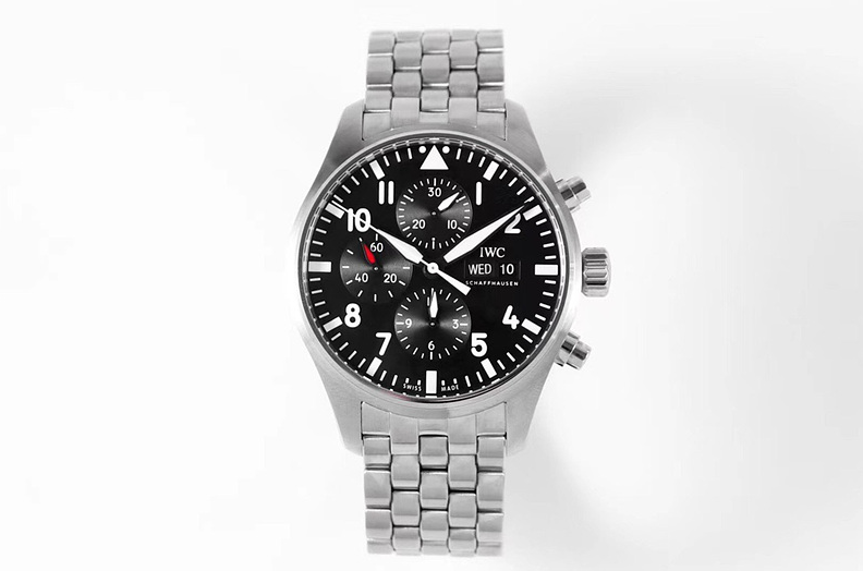 IWC 파일럿 크로노 블랙 하이엔드급 zf공장