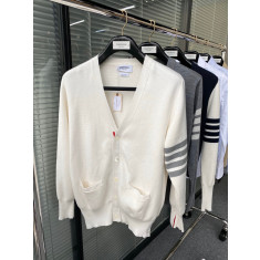 [TJ공장] 톰브라운 밀키화이트 가디건 (남녀공용)