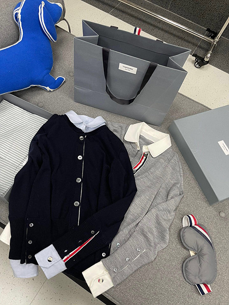 [TJ공장] 톰브라운 여성 셔츠가디건 