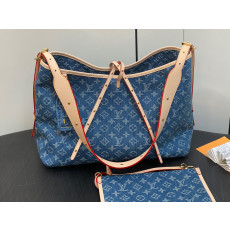 루이비통 캐리올 MM 모노그램 데님