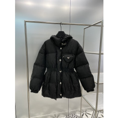 프라다 여성 패딩 (2가지 원단)