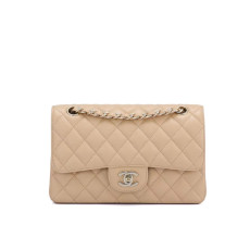 샤넬 클래식 베이지 스몰 아웃스티치 (국내배송)