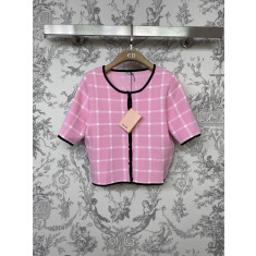 미우미우 반팔 가디건